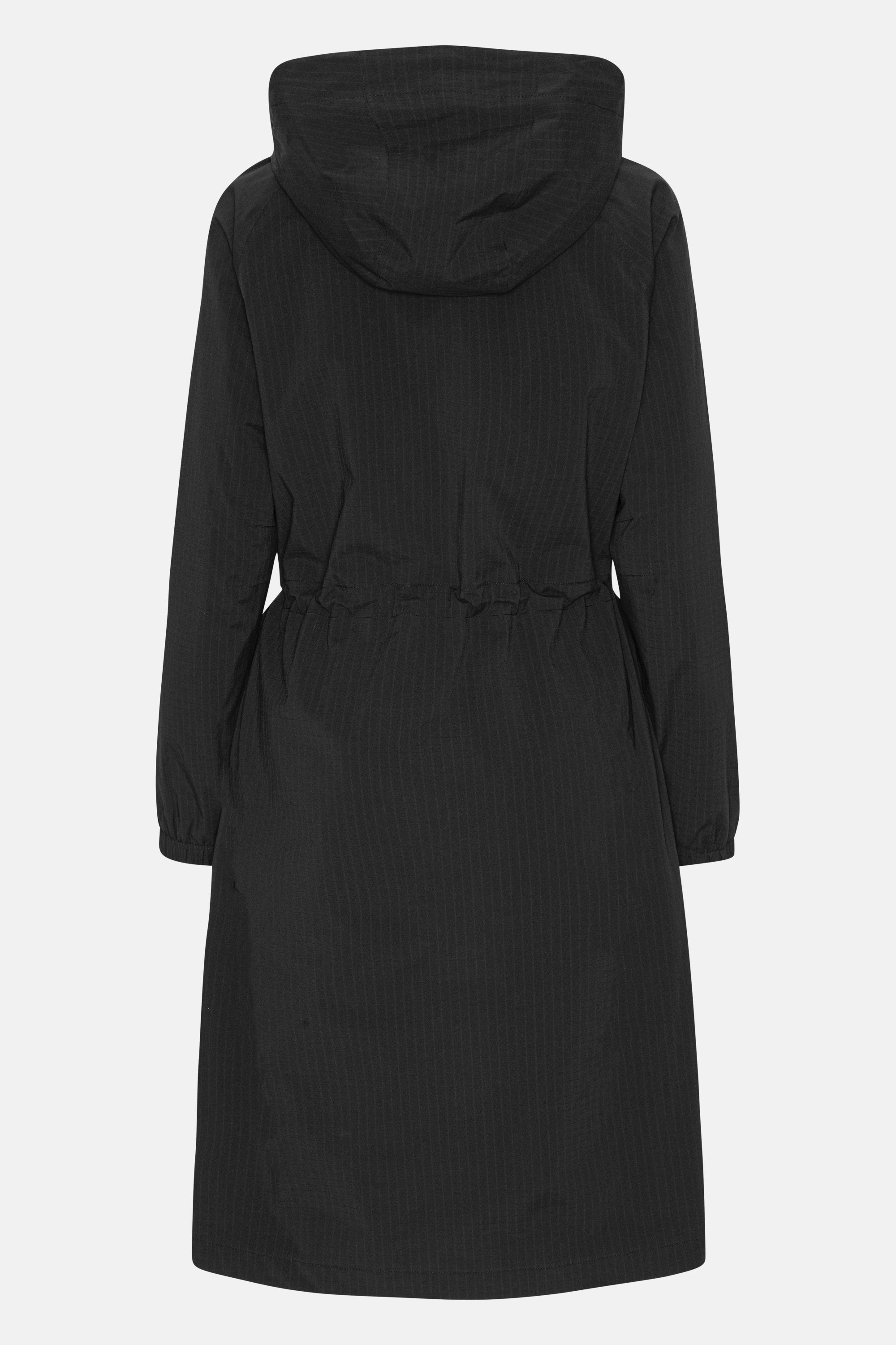 Long Winter Coat - Black Beauty